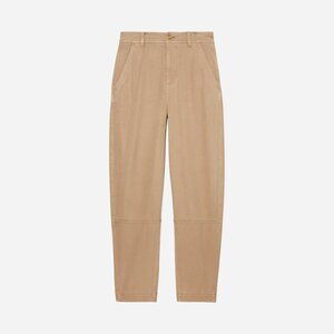 Everlane Women's Chino in Buttersoft in Dark Khaki, Size 4